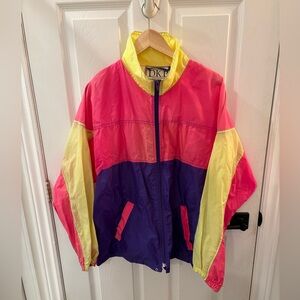 Retro DKP Sporty Colorblock Jacket